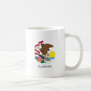 Illinois State Flag Design Coffee Mug