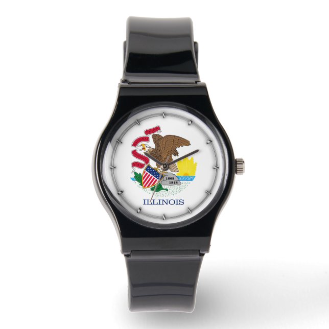 Illinois State Flag Design Watch (Front)