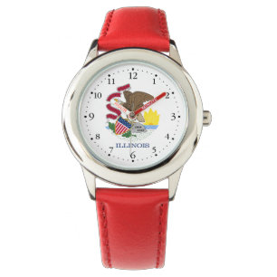 Illinois State Flag Watch