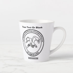 Illinois State Politicians Prison Latte Mug