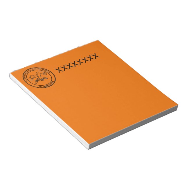 Illinois State Politicians Prison Notepad (Angled)