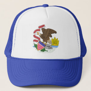 Illinois State Trucker Hat