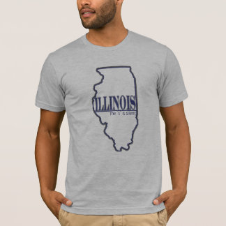 ILLINOIS - The S is Silent T-Shirt