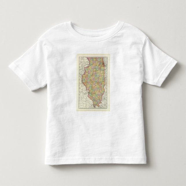 Illinois Toddler T-Shirt (Front)