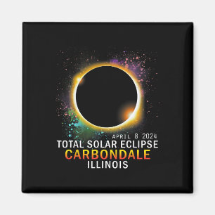 Illinois Total Solar Eclipse April 8 2024 Magnet