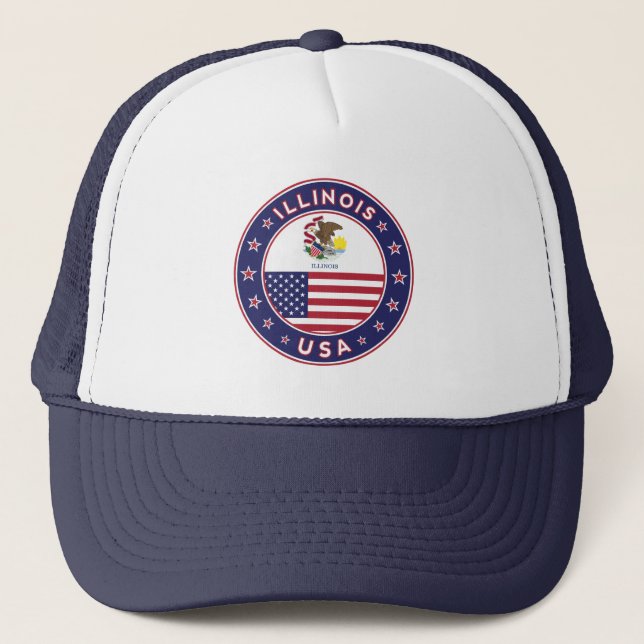 Illinois Trucker Hat (Front)