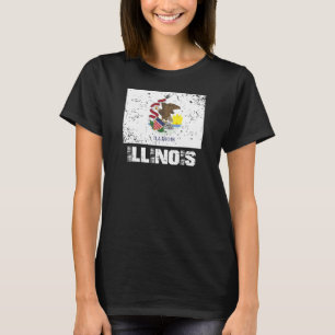 Illinois US States America USA North America Women T-Shirt