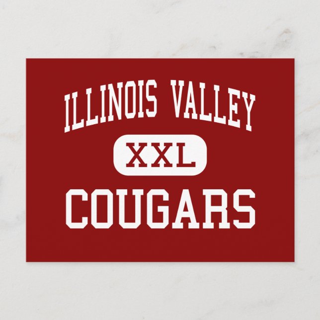 Illinois Valley - Cougars - High - Cave Junction Postcard (Front)