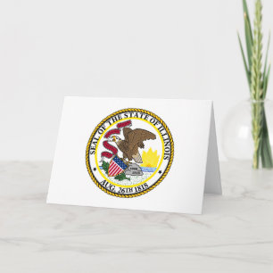 Illinoisan Seal, Illinois Card