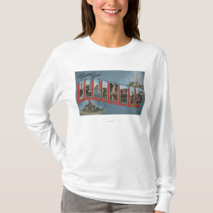 IllinoisLarge Letter ScenesIllinois T-Shirt