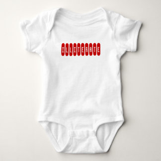 ILLITERATE BABY BODYSUIT