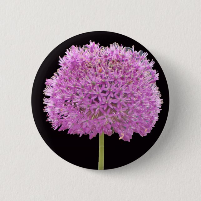 Illium Summer Spring Flower -Irish Design 6 Cm Round Badge (Front)