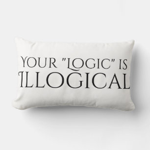 Illogical Logic Lumbar Cushion