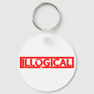 Illogical Stamp Key Ring