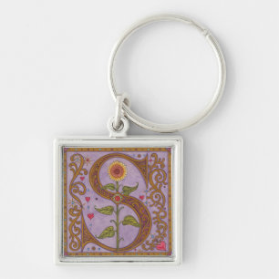 Illuminata *S* Monogrammed Keychain