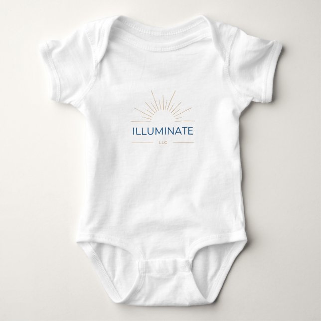 Illuminate Onsie Baby Bodysuit (Front)
