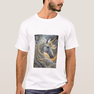 Illuminate Your World: The Ethereal Unicorn T-Shirt