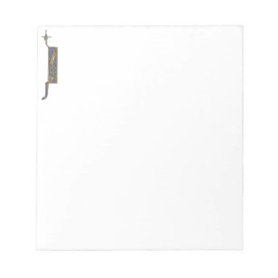 Illuminated Initial J Notepad