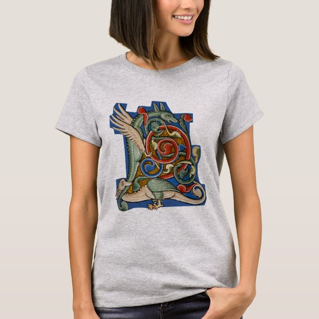 Illuminated Initial L T-Shirt (Front)