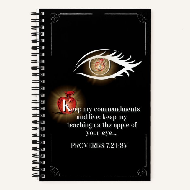 Illuminated Journal K (Front)