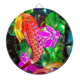 Illuminated Koi Dartboard