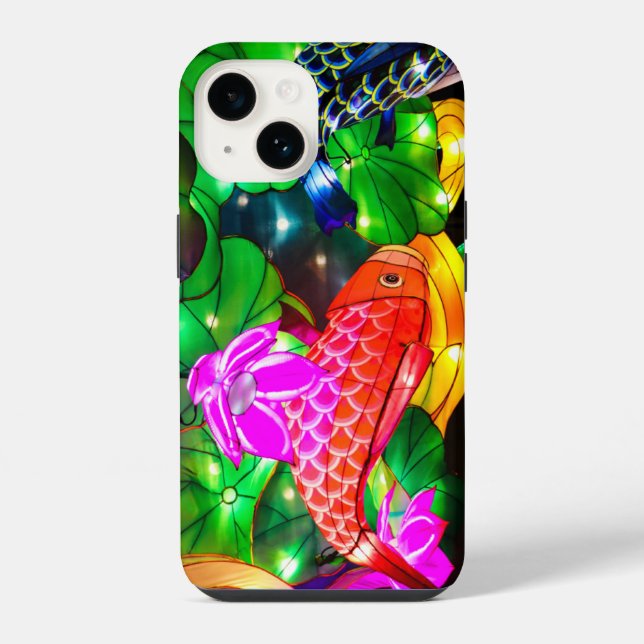Illuminated Koi iPhone Case (Back)