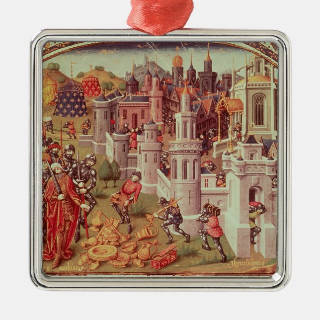 Illuminated miniature from a universal metal tree decoration (Front)