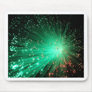 Illuminated Optical Fibres Mouse Pad