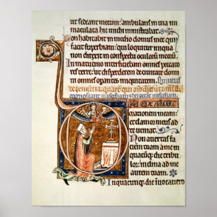 Illuminated page poster