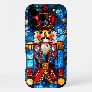 Illuminated Stained Glass Nutcracker iPhone 16 Pro Max Case