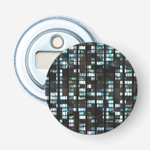 Illuminated windows pattern bottle opener
