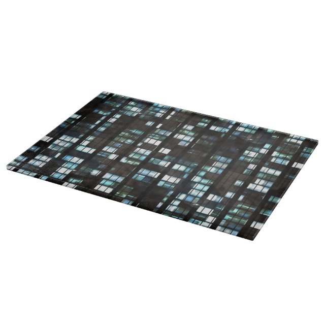 Illuminated windows pattern cutting board (Corner)