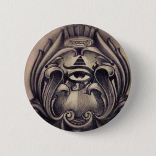 illuminati 6 cm round badge
