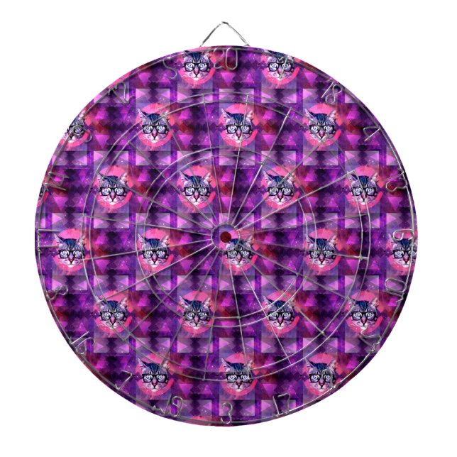 illuminati cat dartboard (Front)