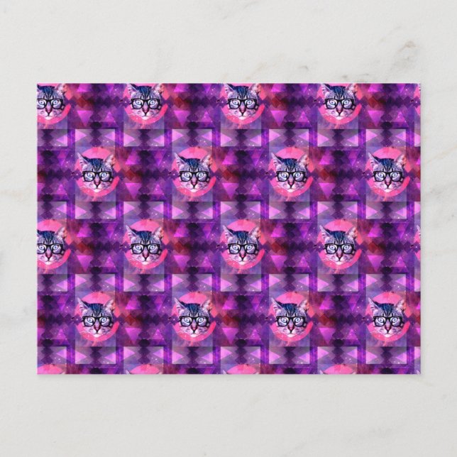 illuminati cat postcard (Front)