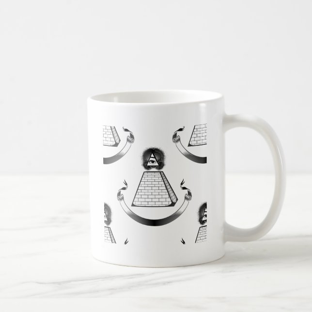 illuminati coffee mug (Right)