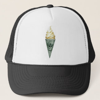 illuminati cone trucker hat