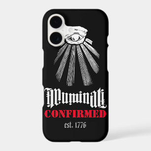 Illuminati Confirmed Black - Iphone X Case