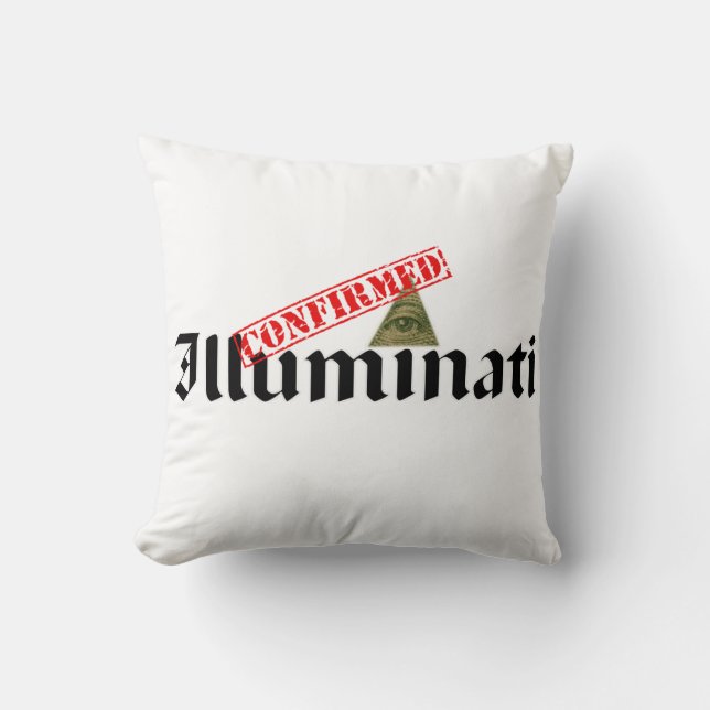 Illuminati Confirmed Cushion (Front)