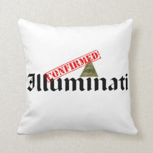 Illuminati Confirmed Cushion