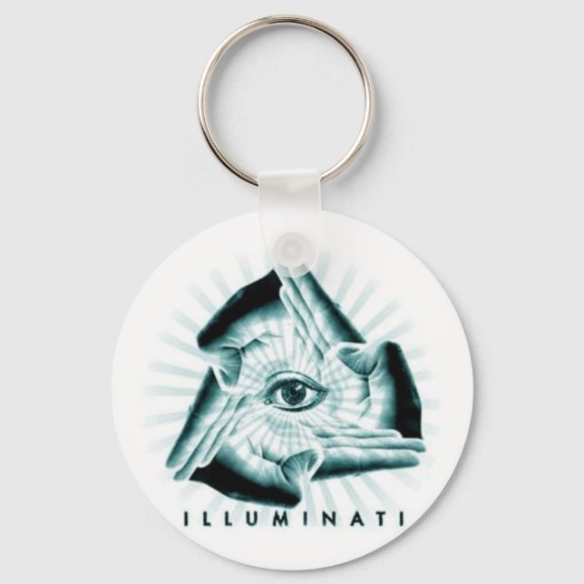 illuminati key door key ring (Front)
