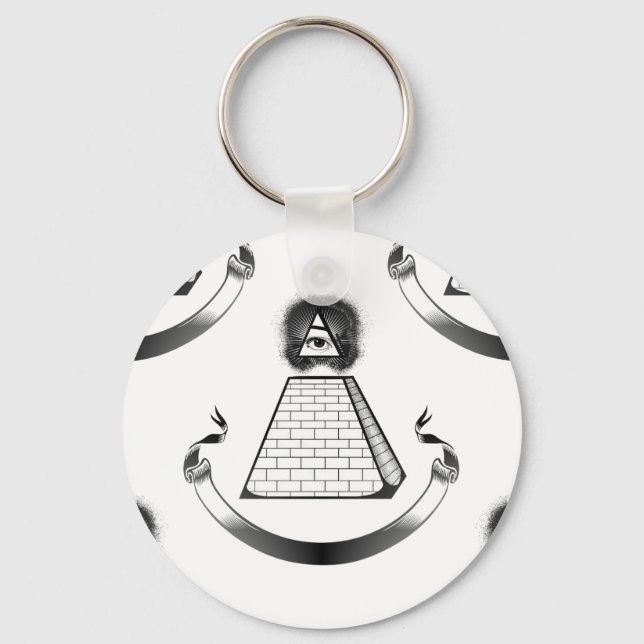 illuminati key ring (Front)