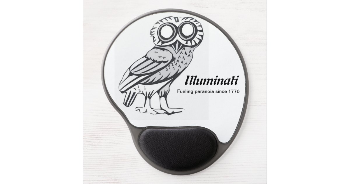 Illuminati Mousepad - Owl of Minerva | Zazzle