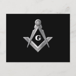 Illuminati Symbol Masonic Pyramid Conspiracy Gift Postcard