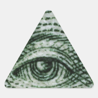 illuminati triangle sticker