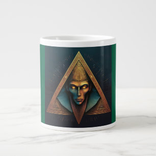 Illuminati Wall Crest Large Coffee Mug