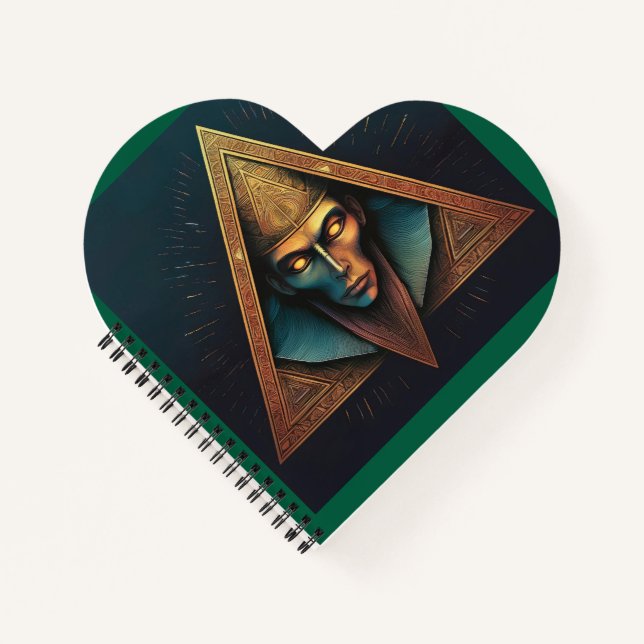 Illuminati Wall Crest Notebook (Front)