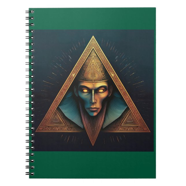 Illuminati Wall Crest Notebook (Front)