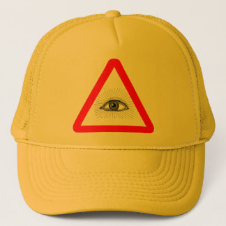 illuminati warning sign hat