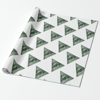 illuminati wrapping paper